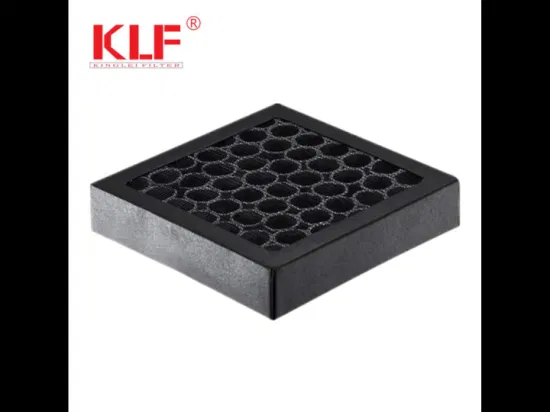 Car Air Coconut Shell Activated Carbon Air Cleaner and Harmful Gases Removal Filters Air Filtration