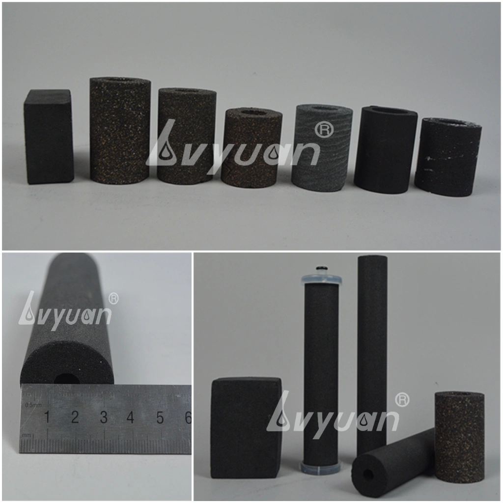 Extruded Activated Carbon Block Filter Cartridge for RO Water Pre-Filtration System