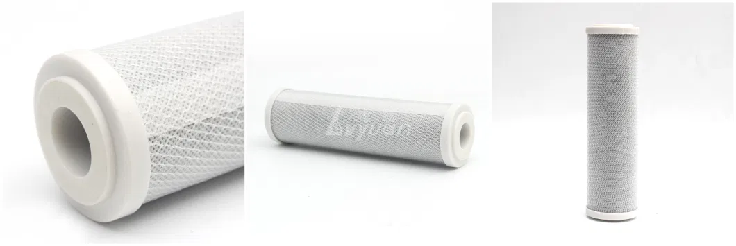 Carbon Block Cartridge Water Filter Activated Carbon Filter for Food and Beverage Filtration