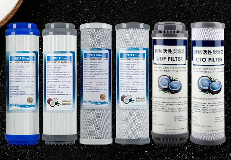 CTO Activated Carbon Block Filter Cartridge for Water Purifier