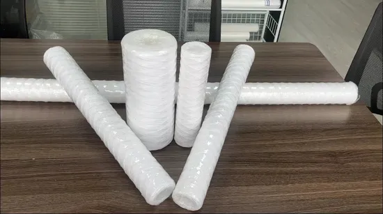 6 PP Junbo String Wound Water Cartridge Filter with 100 Micron 