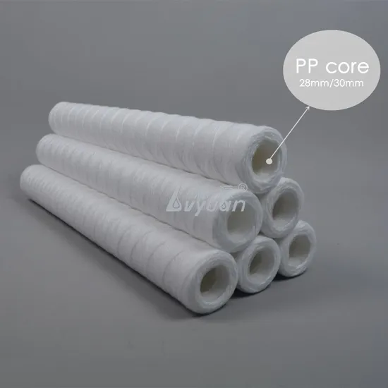 Good Price 5 Micron Polypropylene String Filter PP Wound Filter with 20 Inch PP Core 