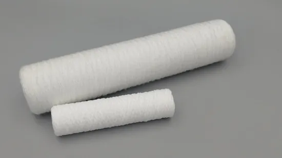 FDA Approved PP String Wound Cartridge Filter 1 Micron / 5 Micron 10 Inch/20 Inch/30 Inch/40 Inch for Depth Filtration 
