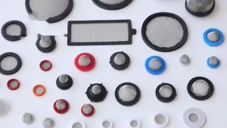 Metal Wire Mesh Rubber Seal Gasket Hose Washer Filter Screen for Top Spray Shower 