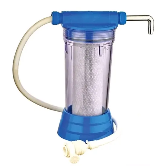 Transparent Home Use Cold Water Tap Ceramic Filter Cartridge Water Filter Mini Water Faucet Filter for Kitchen 