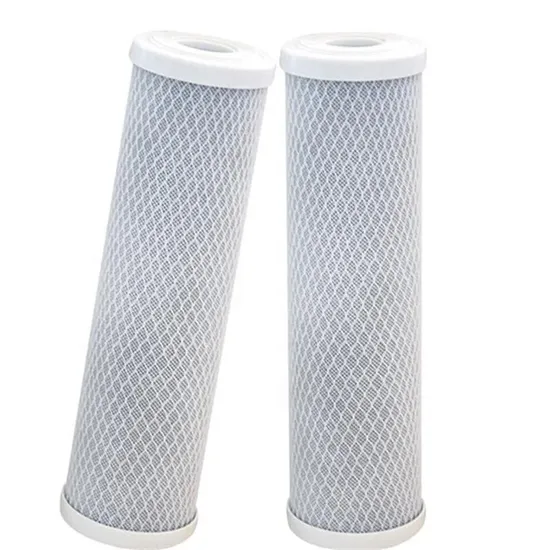 10′′ 4.0um CTO Series Activated Carbon Block Filter Cartridge for Drinking Water Deodorization 