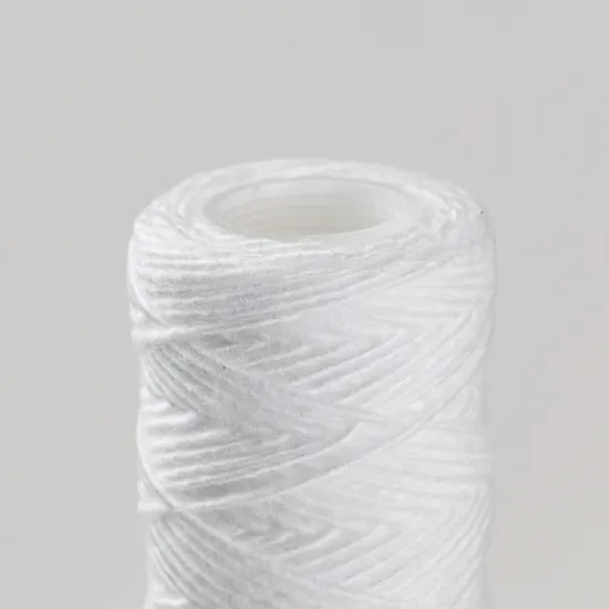 5 Micron 10/20/30 Inch PP Yarn String Wire Wound Filter Element for Process Water Filtration 