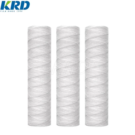Krd String Wire Wound Water Filter with PP Top Grade Cotton 
