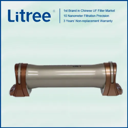 High Flux Shower Water Filter with UF Membrane 