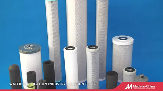 CTO Series Coconut Activate Carbon Based Activated Carbon Block Cartridge Filters 5micron, 10