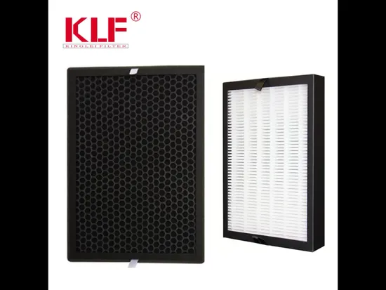 2 in 1 Air Filter Activated Carbon HEPA 13 Combine Filter 