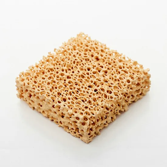 Ceramic Foam Filter China Foam Ball Filter Suppliers Sic Silicon Carbide Ceramic Foam Filter Zirconia Ceramic Foam Filter 