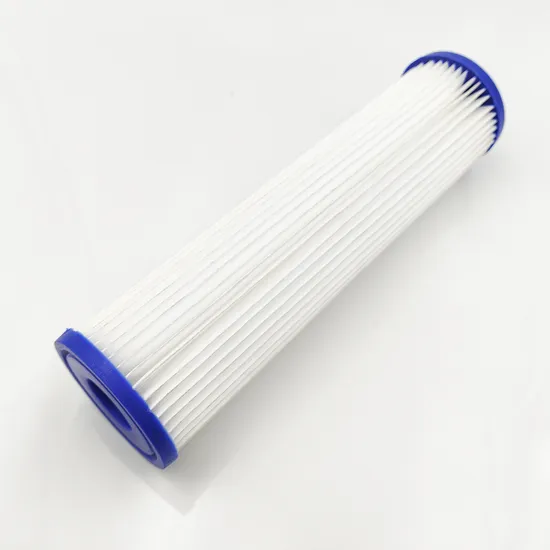 PP Melt Blown Filter Cartridge String Wound Polypropylene Pleated Sediment Filter 